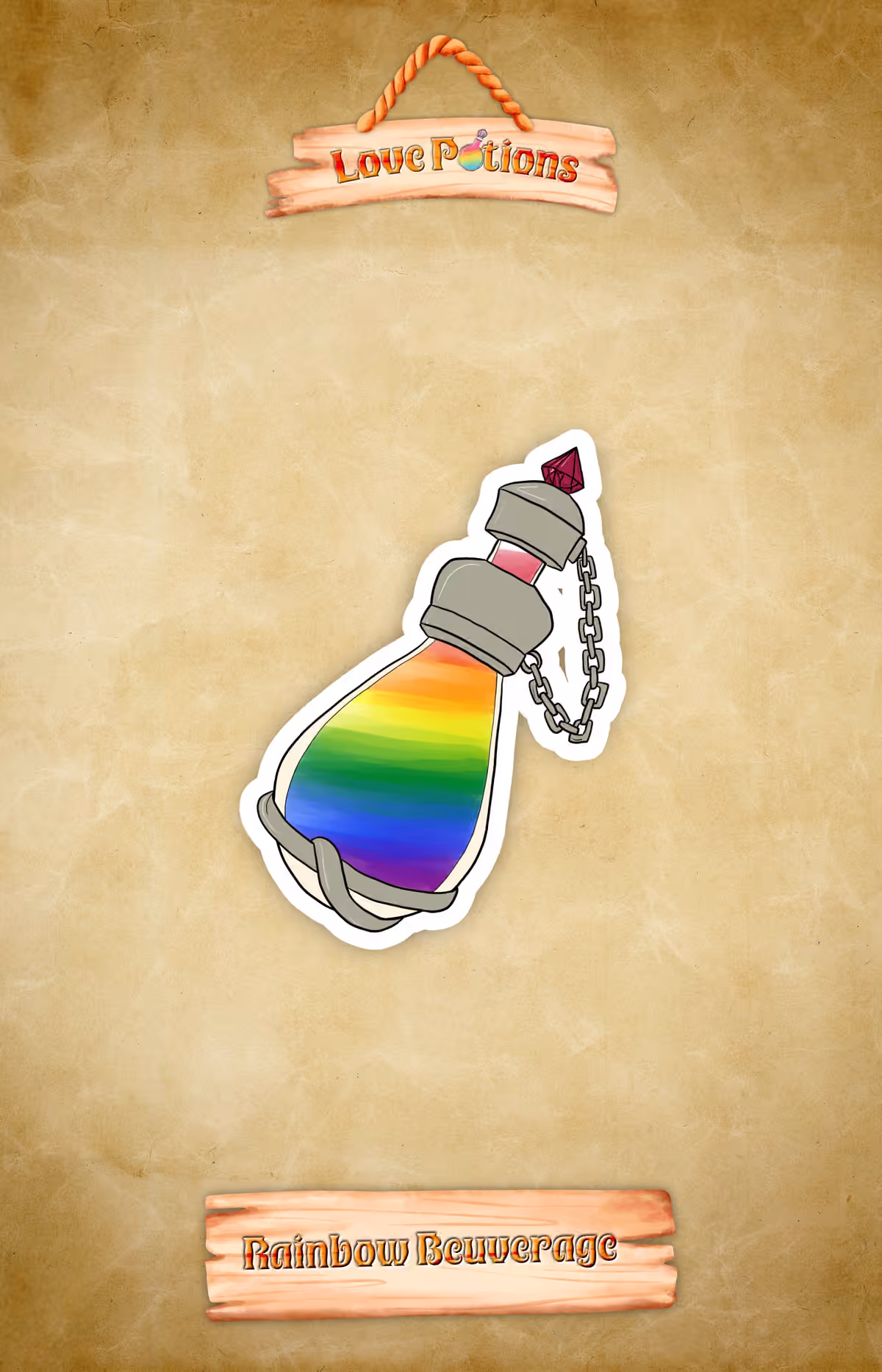 Rainbow Beuverage (Sticker Offert)