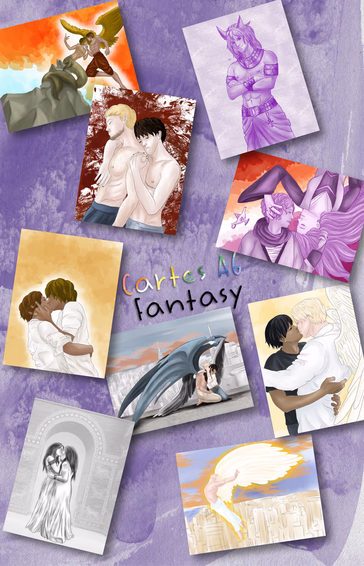 Cartes A6 – SFW Fantasy