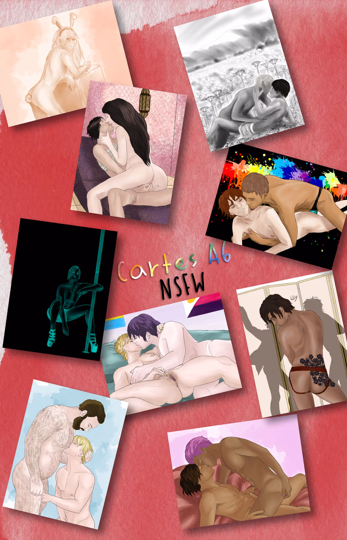 Cartes A6 – NSFW
