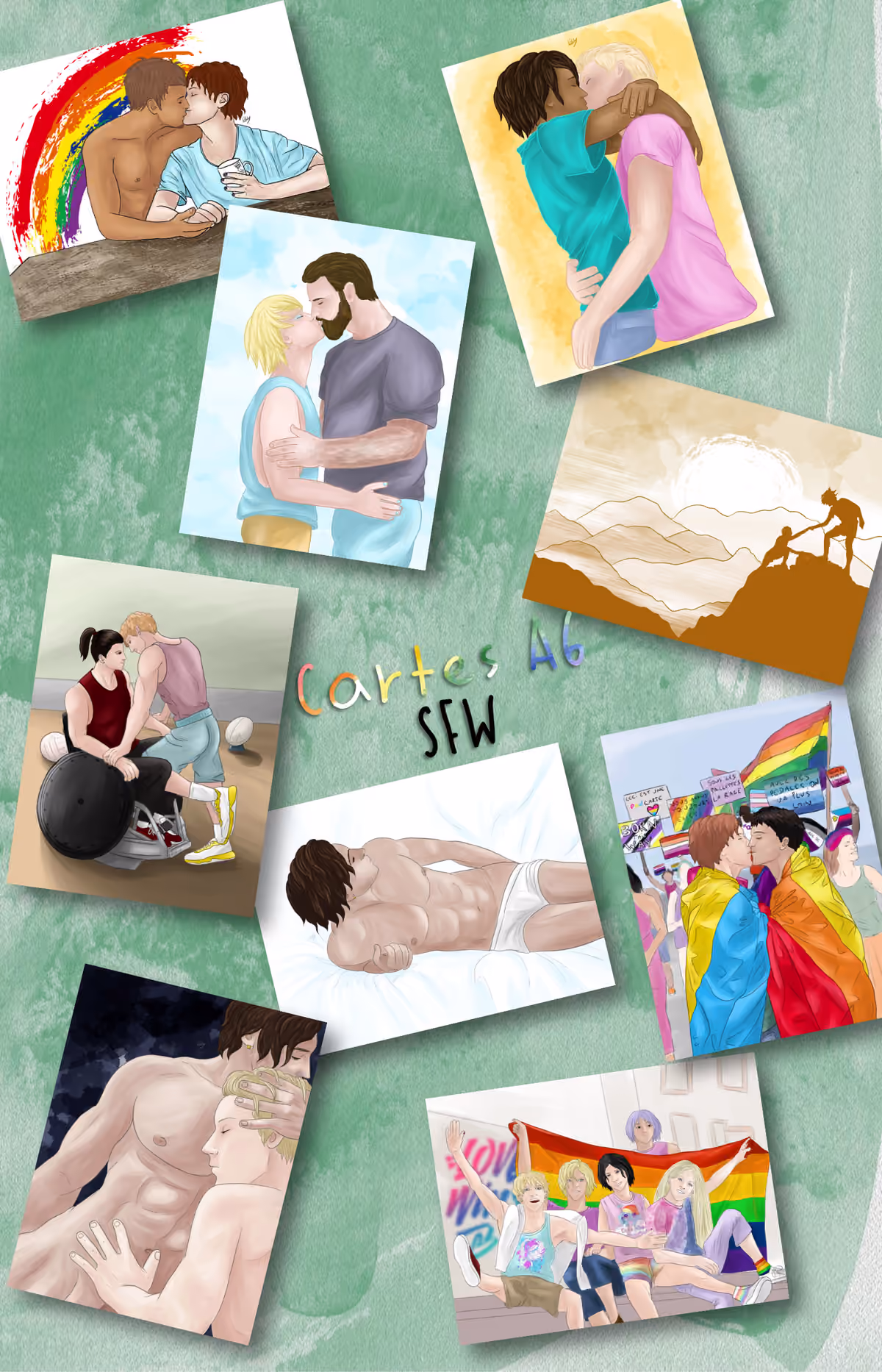Cartes A6 – SFW