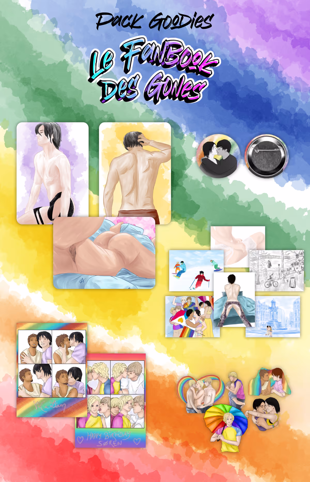Le Fanbook des Gones – Pack de Goodies