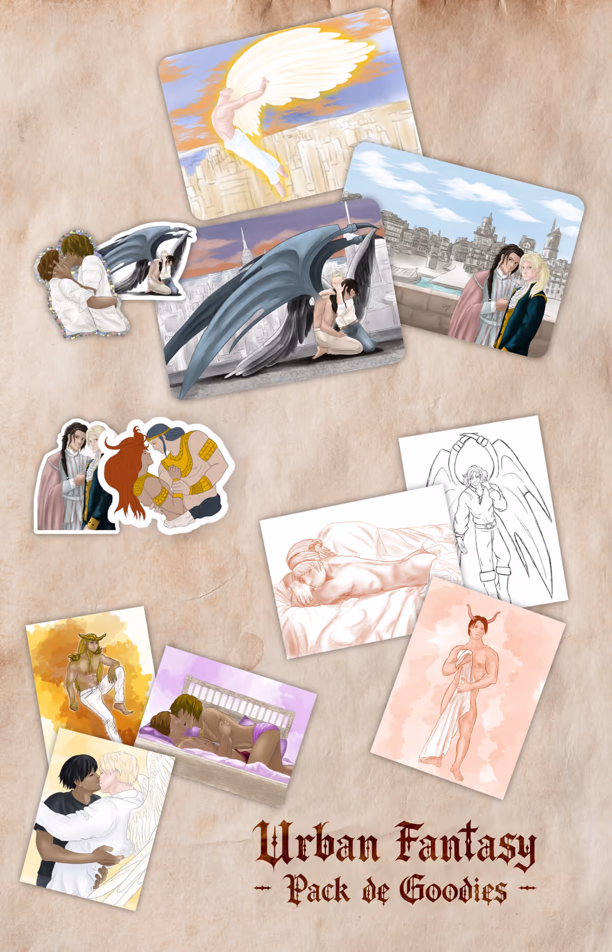 Urban Fantasy (Pack de goodies)