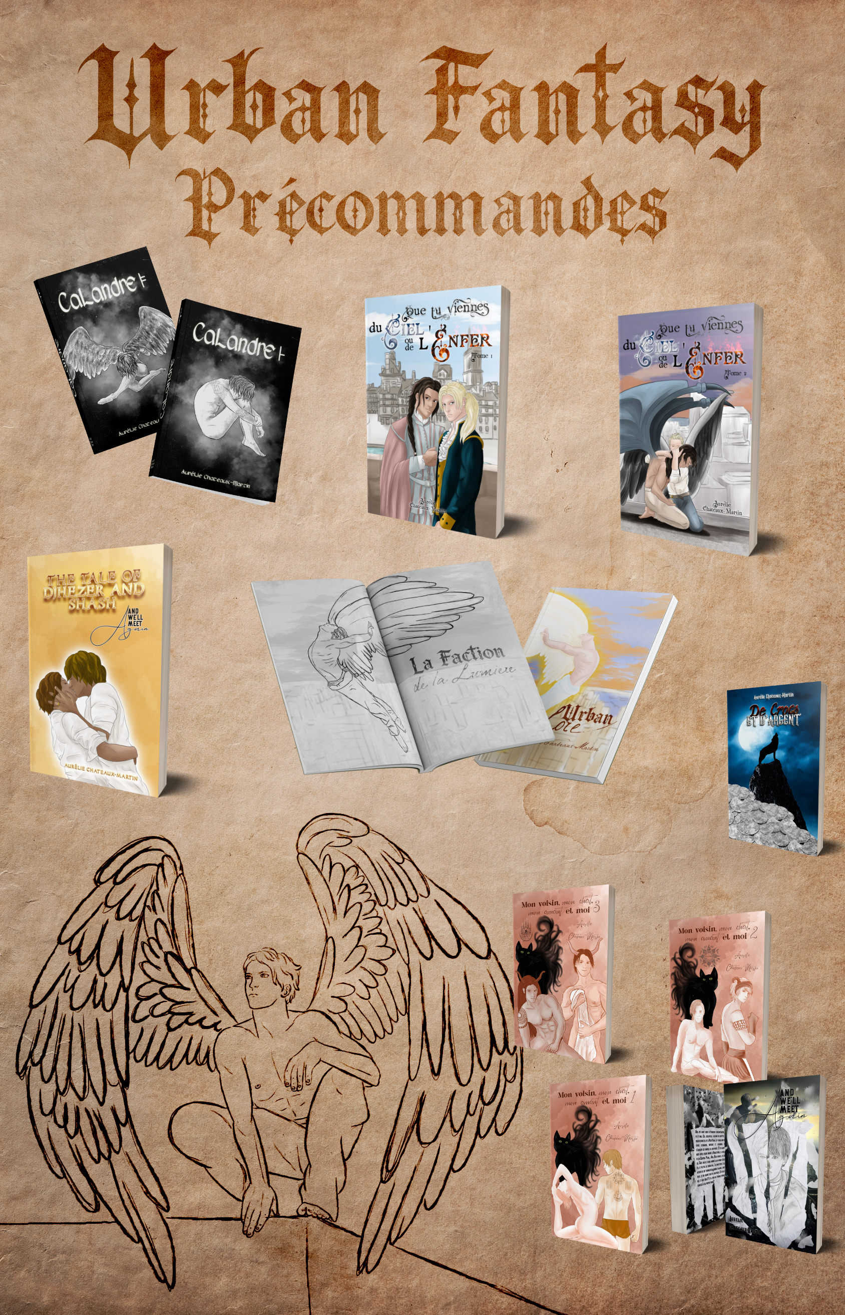 Précommandes Urban Fantasy